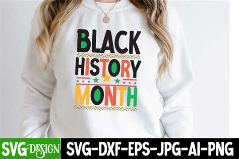 Black History Month T Shirt Design Black History Month Svg Cut File