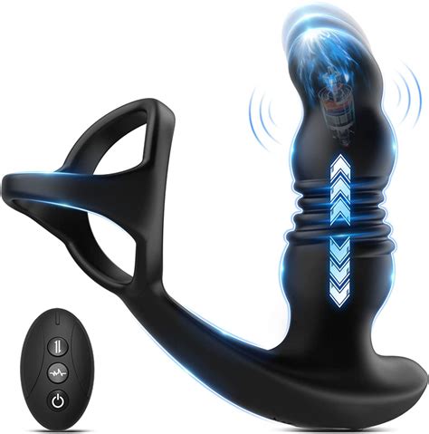 Vibrating Thrusting Modes Anal Vibrator Prostate Massager Toys
