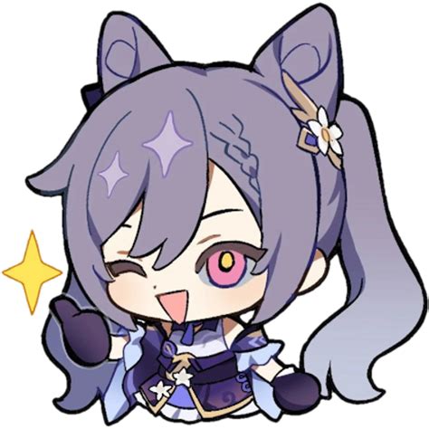 Sticker Maker Genshin Impact Electro Characters