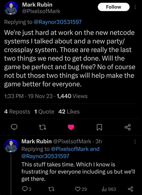 New small update from Mark Rubin : r/XDefiant