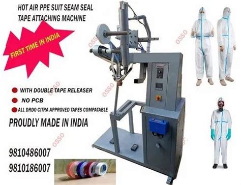 Ft Height Non Disposable Hot Air Seam Sealing Machine Operating Voltage Model Name