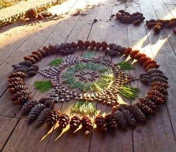 Garden Mandala Land Art : 4 Steps - Instructables