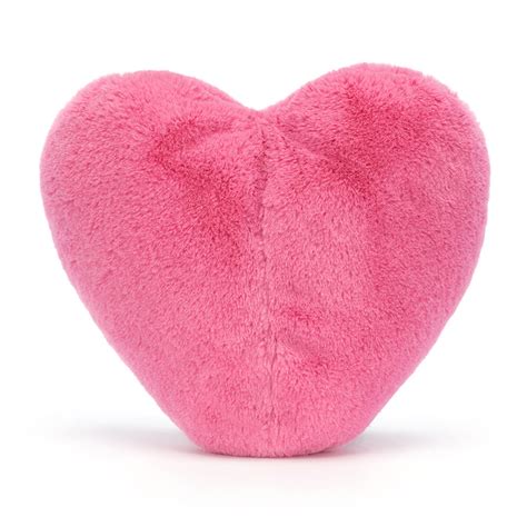 Hjärta mjukisdjur Amuseable Hot Pink Heart Large Jellycat