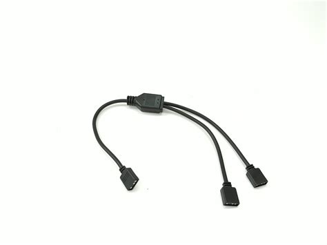 Splitter ARGB 5V - 3pin to 2 x 3pin | Impec-Câbles