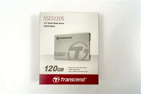 SSD диск TRANSCEND 2.5 SSD220 120 Гб SATA III TLC TS120GSSD220S ...