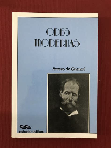 Livro Odes Modernas Antero De Quental Ed Editora Shopee Brasil