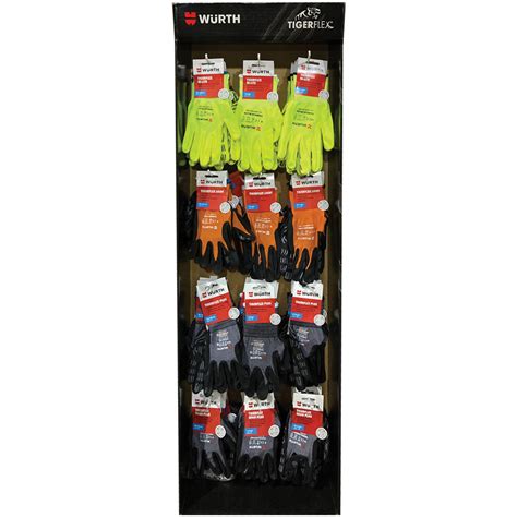 Tigerflex Tower Display 48 Pairs Of Gloves Storage Shop Supplies And Safety Wurth Usa