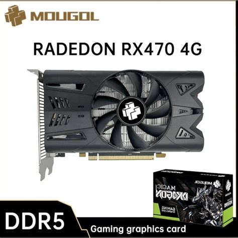 Placa De Video Mais Forte Da Amd - Placa Vídeo Gamer Amd Radeon Rx470 RX 470 4gb Gddr5 256bit similar a RX ...