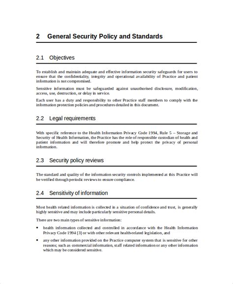 Video Surveillance Policy Template