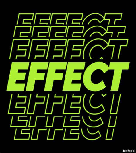 Effect Text Effect and Logo Design Word
