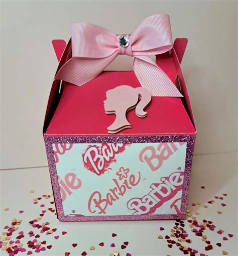 Barbie Party Favor Box Barbie Theme Party Box Barbie Gable Box