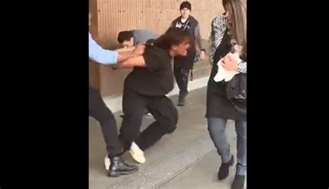 Sheesh Straight Dude Gets Beat Dragged Like A Sack Of Potatoes By Gay Dude For Making