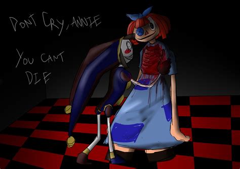 Dont Cry Annie Duffys Digital Circus By Veiledmyst3ry On Deviantart