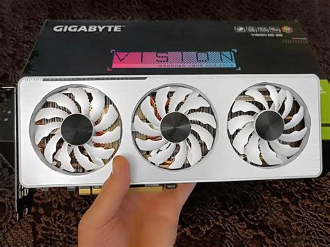 کارت گرافیک Gigabyte RTX 3060 TI VISION OC