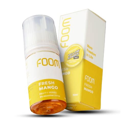 Jual Foom FRESH MANGO Salt Nic 30ML FRUITY SERIES By Foom Lab Global