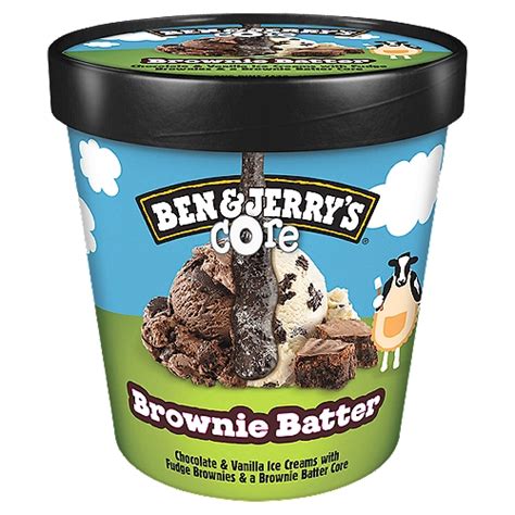 Ben & Jerry's Brownie Batter Core Ice Cream