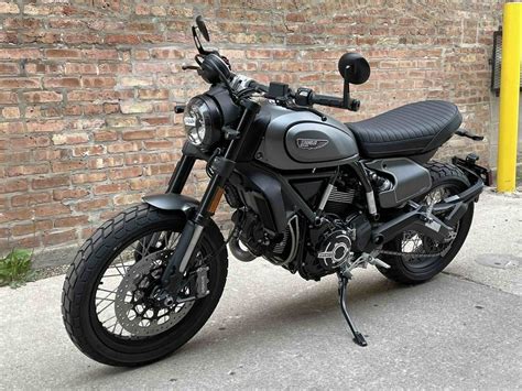 Ducati Scrambler Nightshift Aviator Grey For Sale In Chicago Il