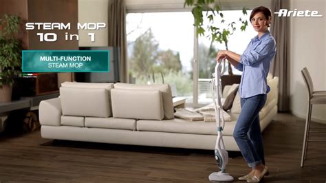 Steam Mop 10 in 1 - Steam Floor Cleaner - Ariete 4164 - YouTube