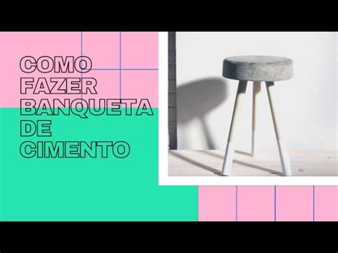 Como Fazer Banqueta De Cimento YouTube