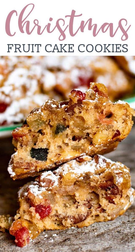 Fruit Cake Cookies Recipe {with Candied Cherries and Pineapple ...