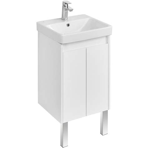 Тумба под раковину Aquaton Сканди Doors 45 1A278701SD010 Белая - купить ...