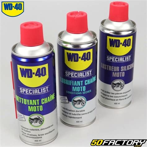 Kit De Nettoyage Wd 40 Specialist Moto Entretien Moto