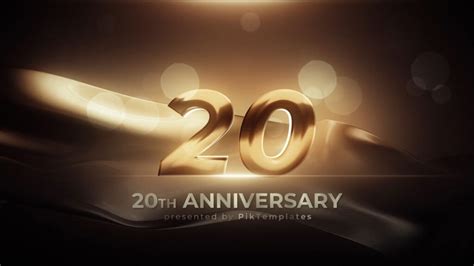 Anniversary Opener Free After Effect Template Pik Templates