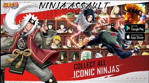 Ninja Assault Gameplay Naruto ARPG Game Android YouTube