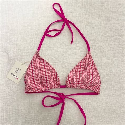 Lemlem Swim Lemlem Hot Pink String Bikini Poshmark