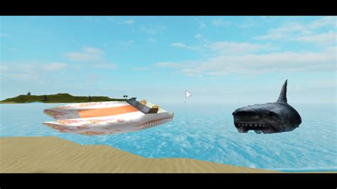 Fastest Boat Vs Shark Roblox Sharkbite Youtube