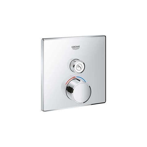 Grohe Smartcontrol Tek Valfli Akış Kontrollü Ankastre Duş Bataryası