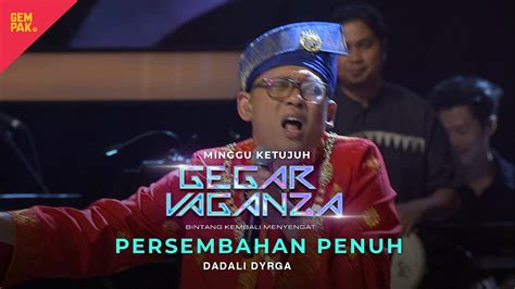 dadali dyrga dikir rambong gegar vaganza  youtube