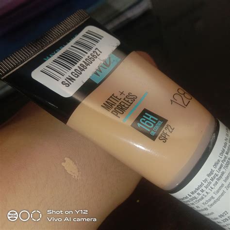 Buy Maybelline New York Fit Me Matte Poreless Liquid Foundation Tube Warm Nude Ml