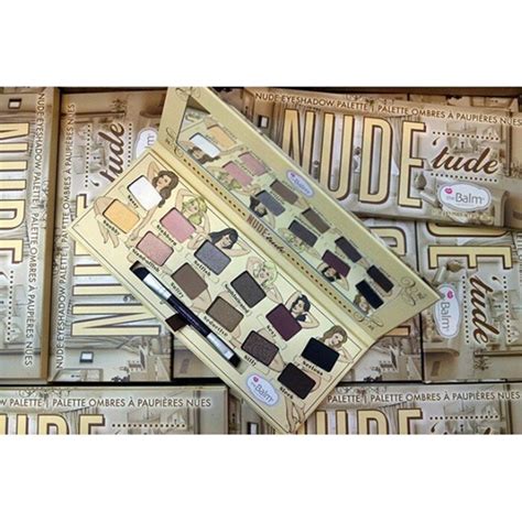 TheBalm Nude Tude Eyeshadow Palette Shopee Thailand
