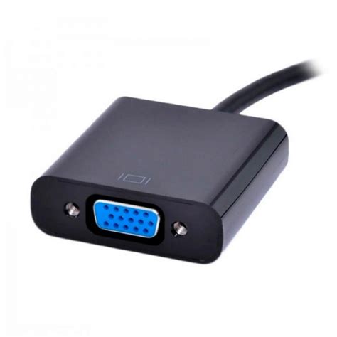 Адаптер переходник HDMI to VGA Adapter (Черный)