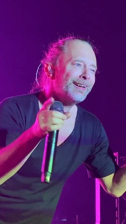 Thom Yorke ️ Thom Cracks Up Laughing While Trying To Sing Default