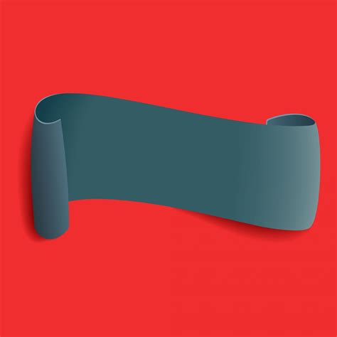 Printable Gray Curved Banner 601396 Download Free Vectors Clipart ...