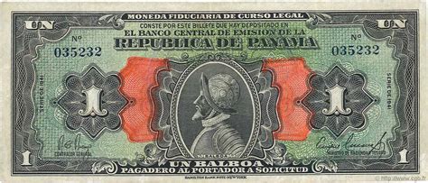 1 Balboa PANAMA 1941 P.22a 4050437 Banknotes