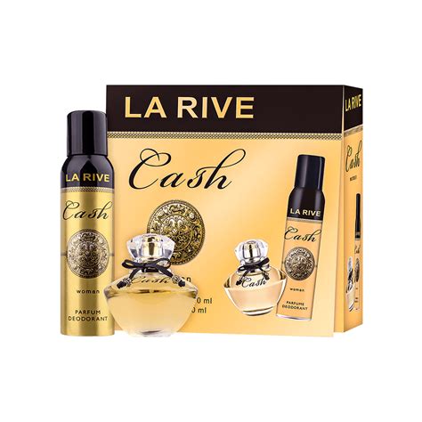 Kit La Rive Cash Woman Eau De Parfum 90ml Desodorante 150ml Pague