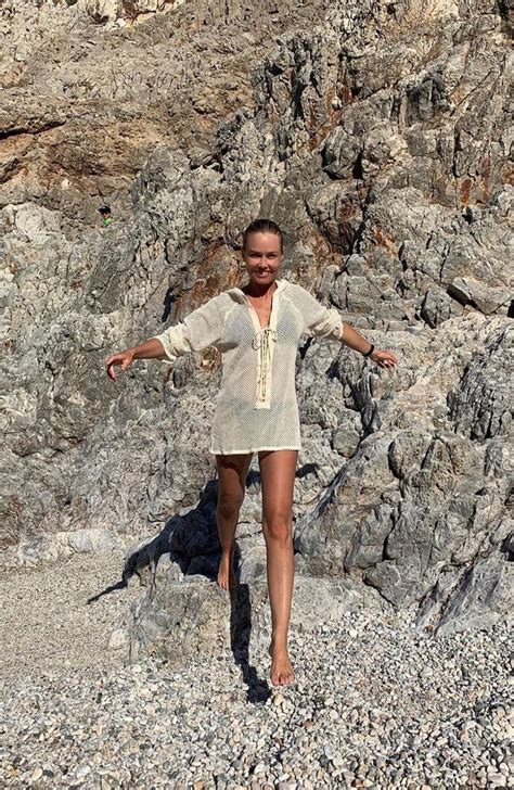 Lara Bingle Stuns In String Bikini On Europe Holiday Photo
