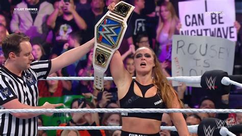 Ronda Rousey Vs Liv Morgan Extreme Rules Match Wwe Extreme Rules