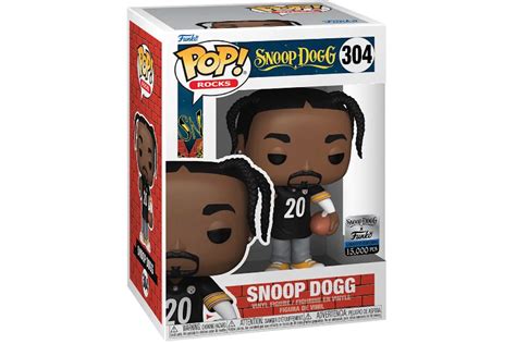 Funko Pop! Rocks Snoop Dogg (In Black Steelers Jersey) Snoop Dogg x ...