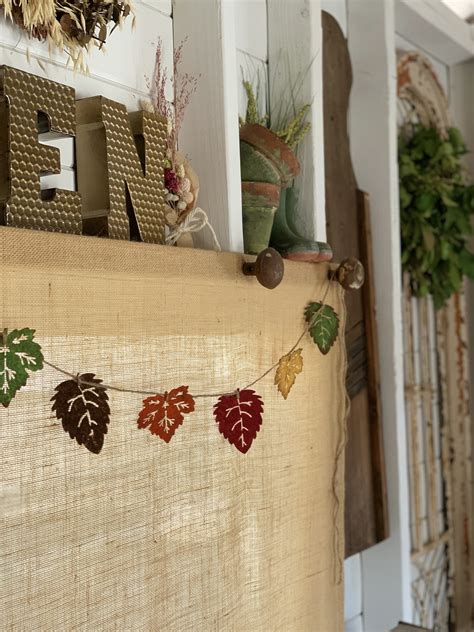 Easy Fall Garland DIY - Hootshack