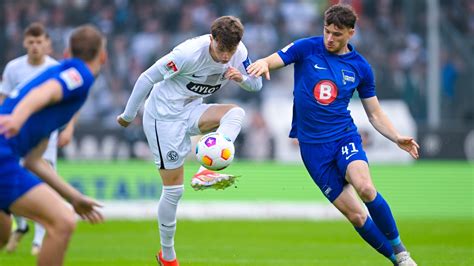 2 Bundesliga Im Live Ticker SV Elversberg Hertha BSC