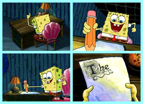 Image - Spongebob-homework.gif | Encyclopedia SpongeBobia | Fandom ...