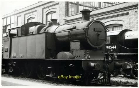 Photo X Railway Steam Engine Ex Taff Vale Tank Unknown Shed