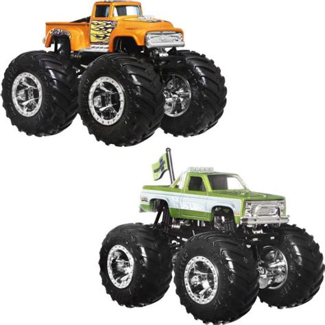 Hot Wheels Monster Trucks 1 64 Assorted 2 Pack By Mattel Barnes Noble