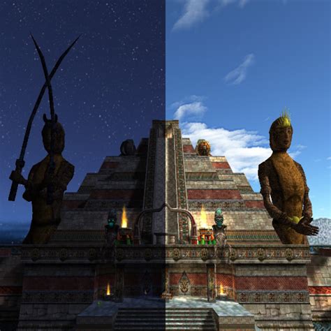 Temple of Sun and Moon by Maska322