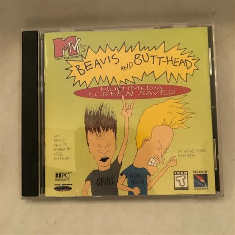 BEAVIS AND BUTTHEAD Multimedia Screensaver Collectable Vintage £12.99 ...