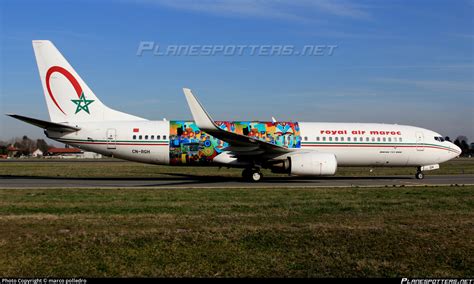 CN RGH Royal Air Maroc Boeing 737 86N WL Photo By Marco Polledro ID